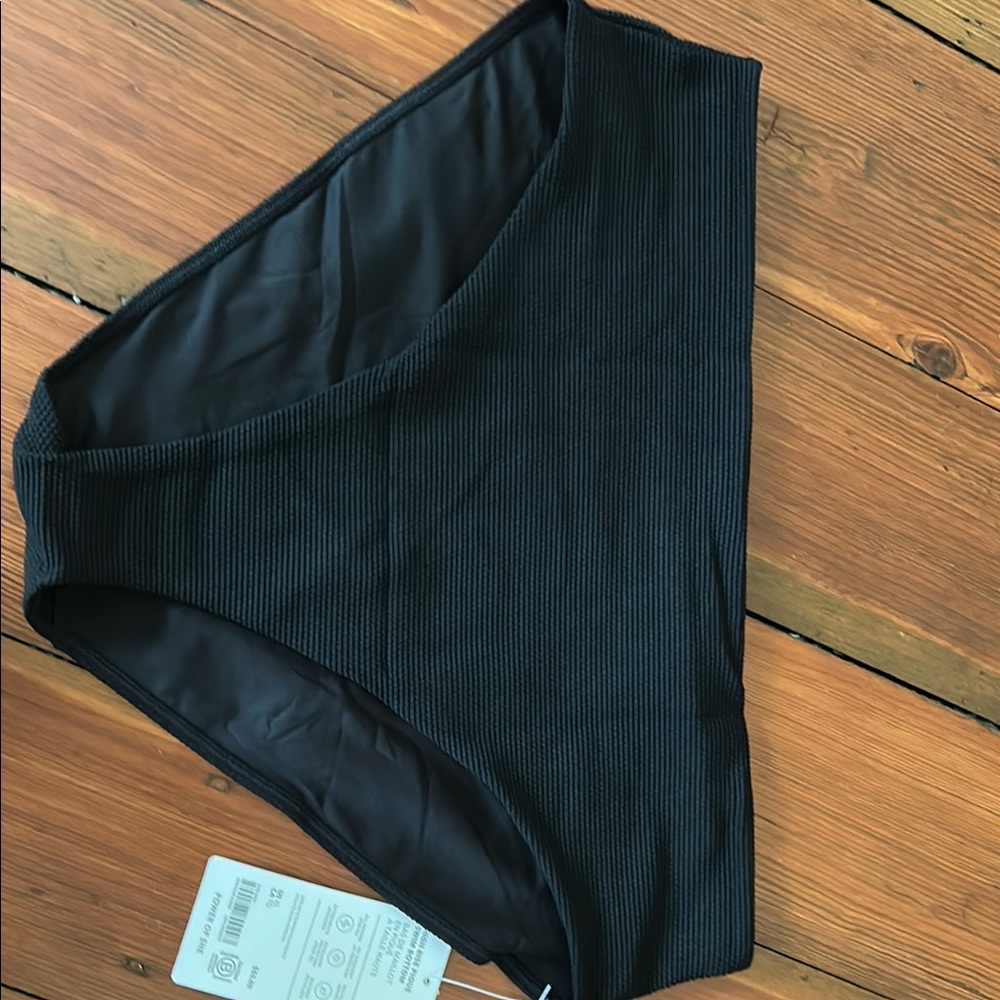 Athleta Black Swim Bottom